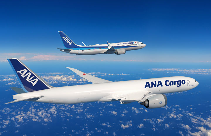ANA、777-8F貨物機2機発注 777-9は18機に、737MAXも正式発注
