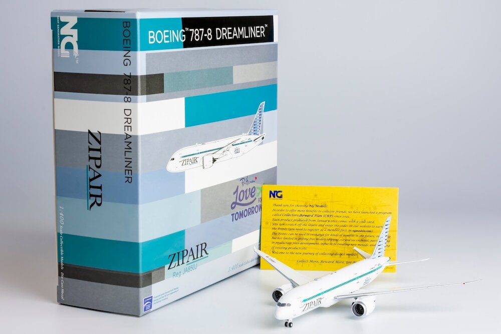 NG Models 59018 Boeing 787-8 Dreamliner ZIPAIR Tokyo JA850J