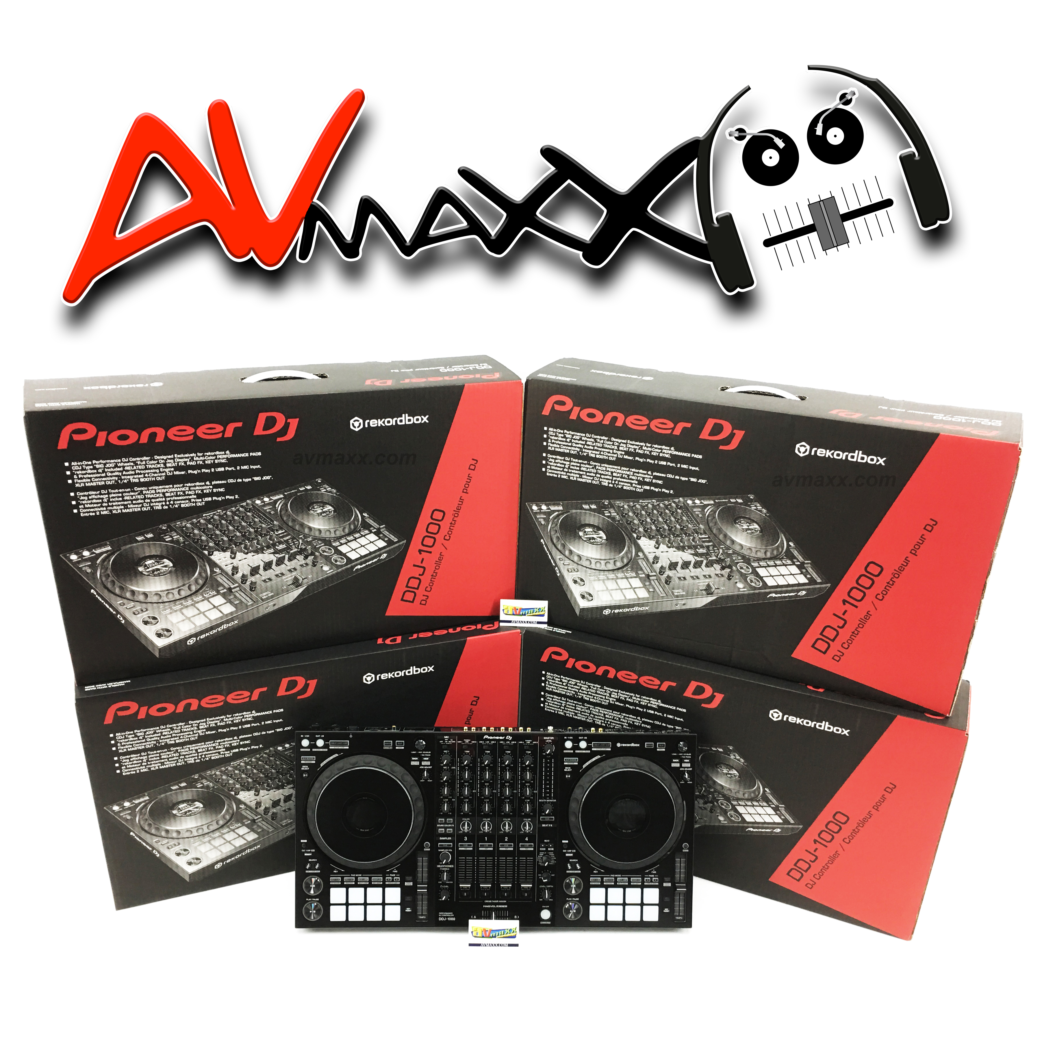 Pioneer DJ DDJ-1000 DJ Controller for rekordbox Software