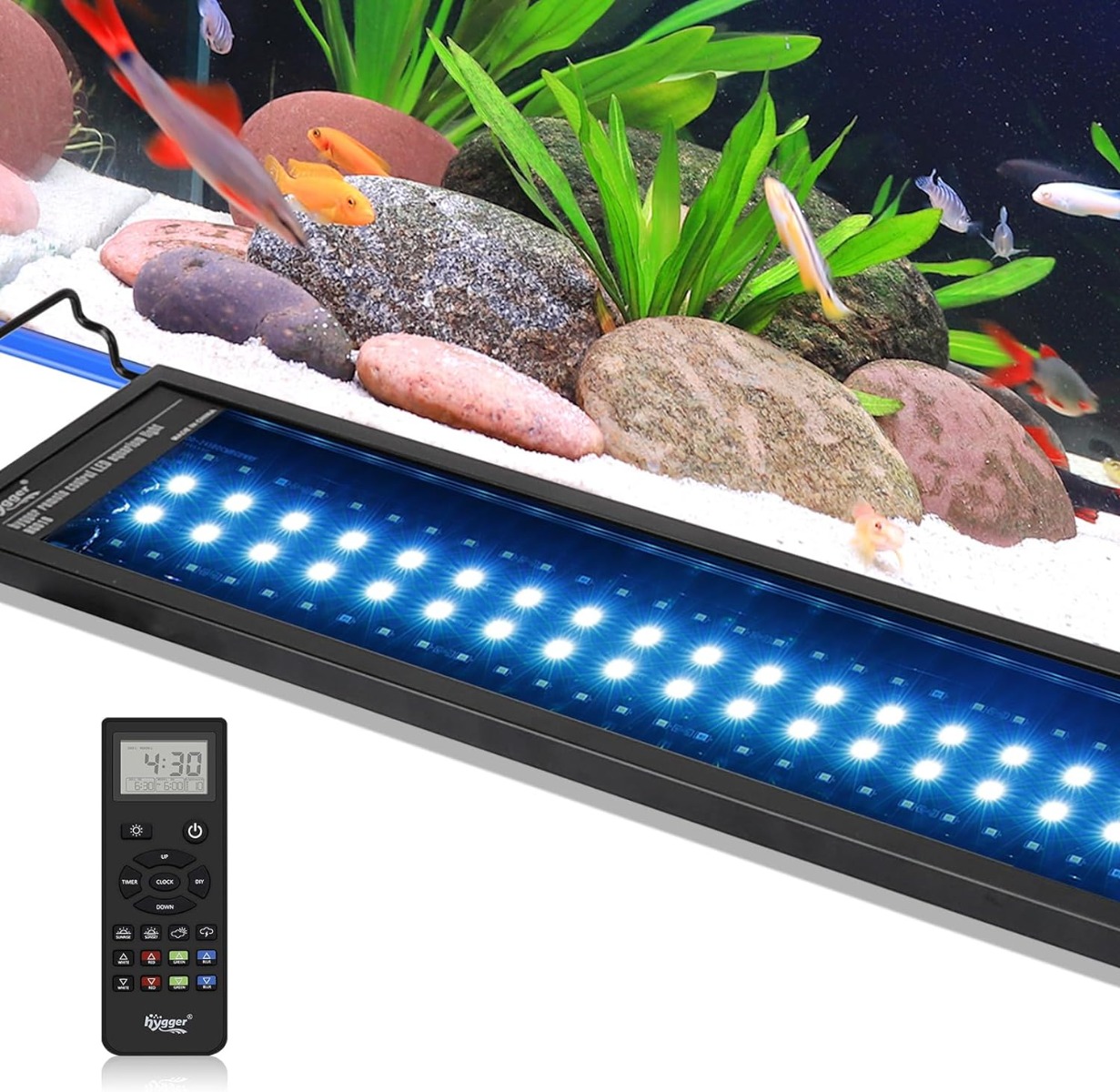 Hygger 016 Remote Control Full Spectrum LED Aquarium Light