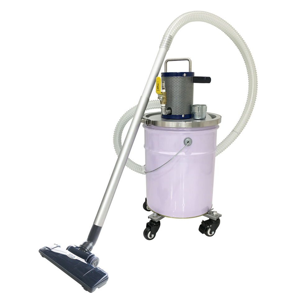 エア式バキュームクリーナー サイレンサー付（APPQO600-SET） | アクア