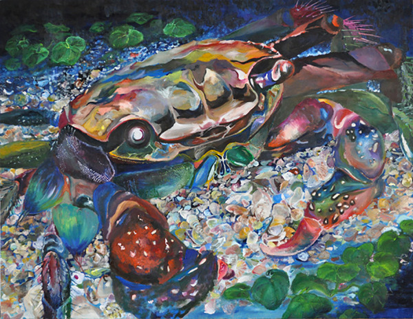 蟹」 by HIROKO｜Artmeter｜暮らしを彩るアートが、きっと見つかる