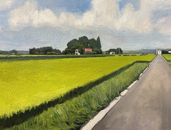 田舎の風景」 by しばしょー｜Artmeter｜暮らしを彩るアートが、きっと