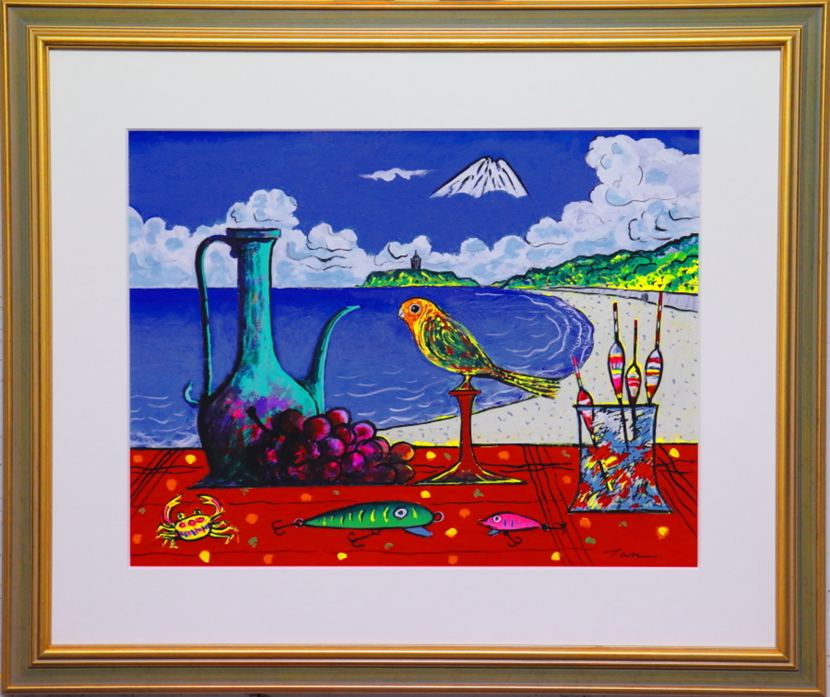 空飛ぶ画家、糸川裕志の若き日のポップアートの裸婦 空飛ぶ画家、糸川