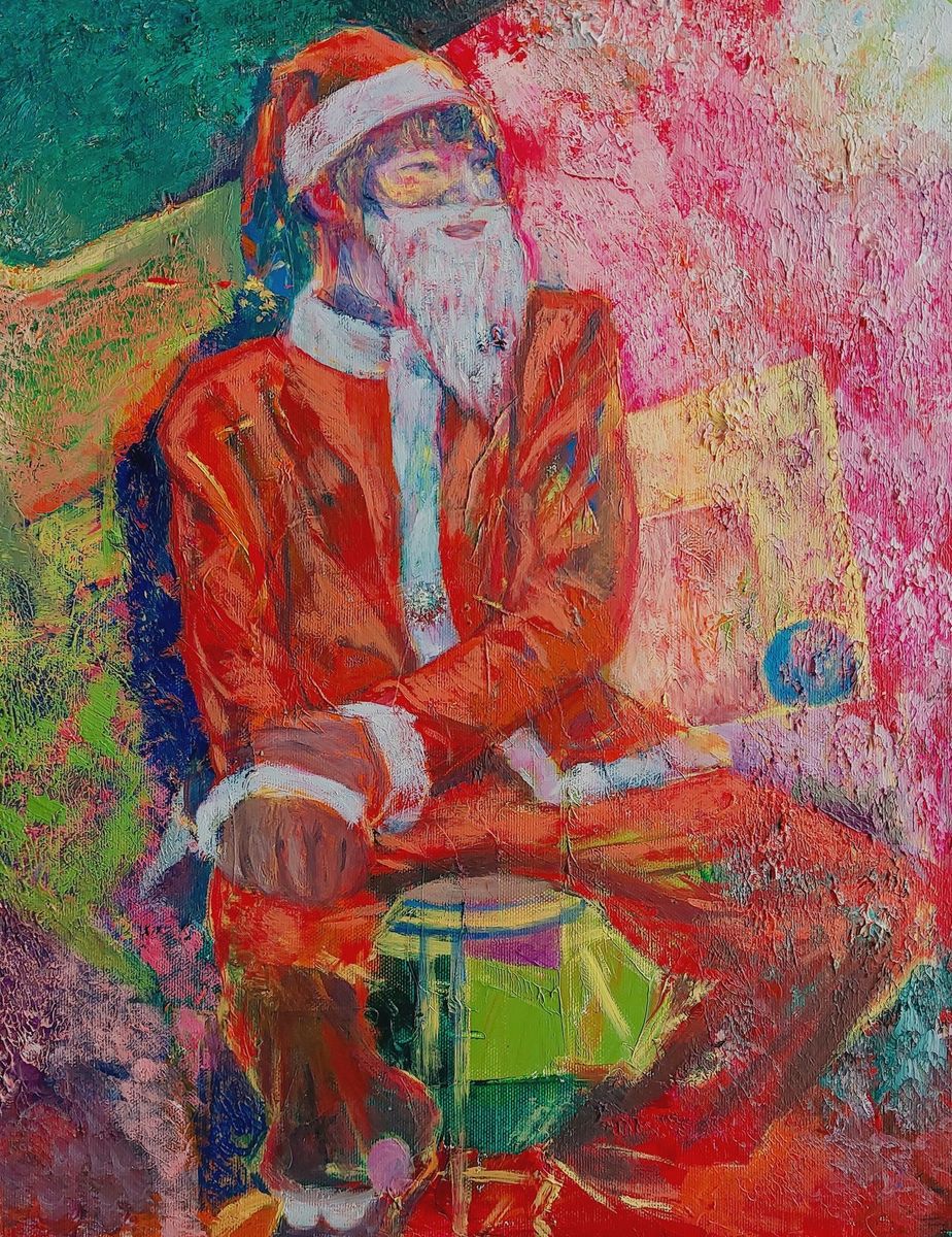 サンタクロース」 by TAKESHI｜Artmeter｜暮らしを彩るアートが