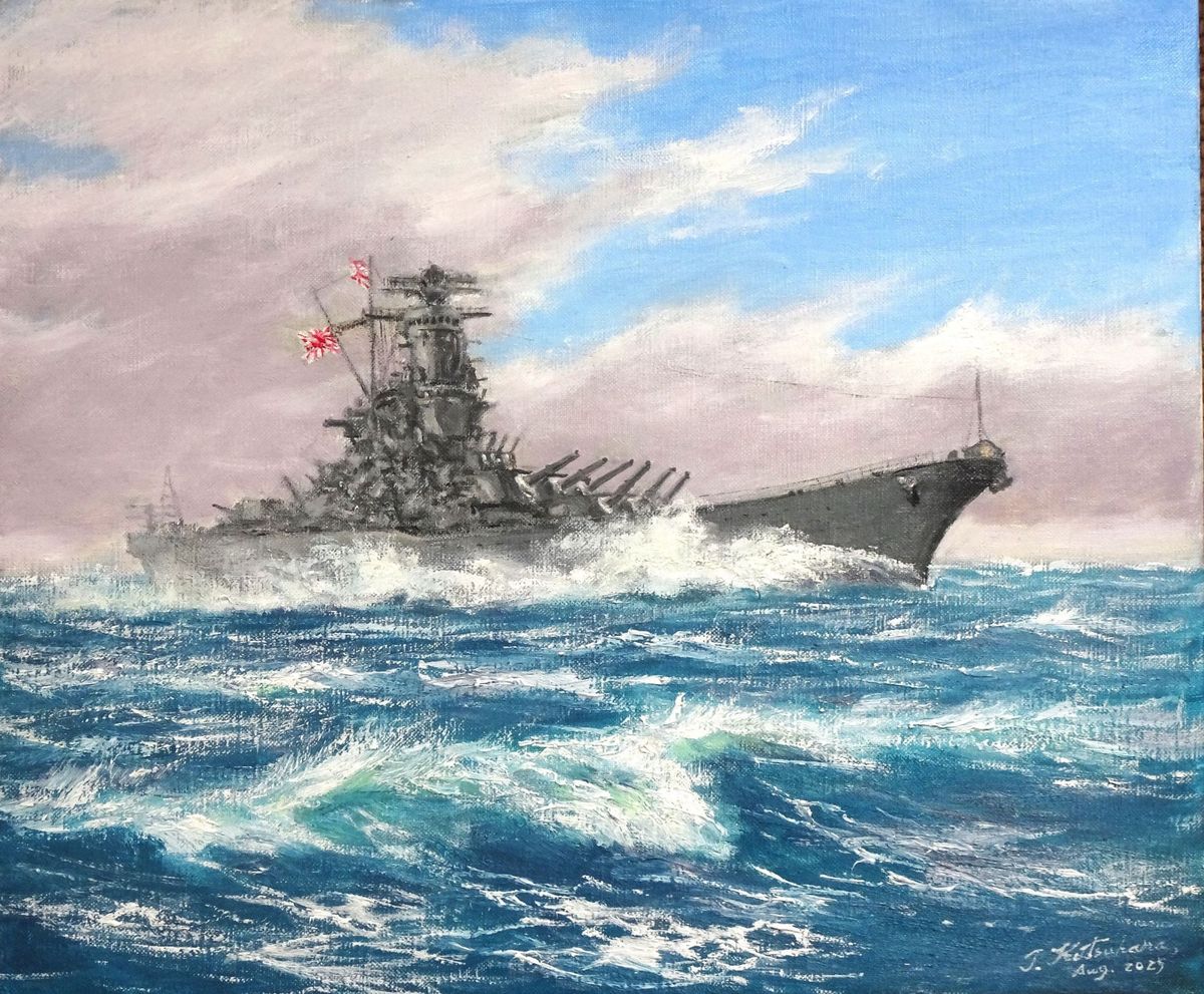 戦艦大和ーA」 by TAKESHI｜Artmeter｜暮らしを彩るアートが、きっと