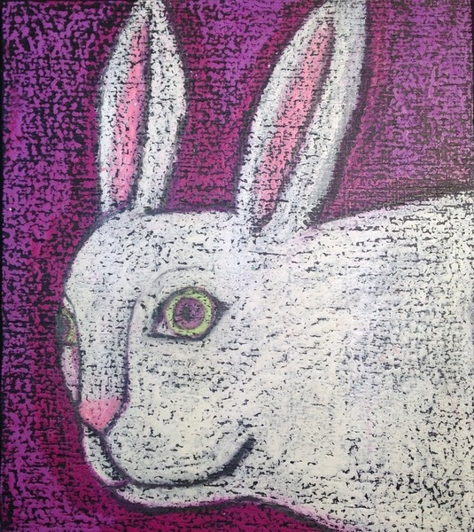 うさぎ」 by えぼち｜Artmeter｜暮らしを彩るアートが、きっと見つかる