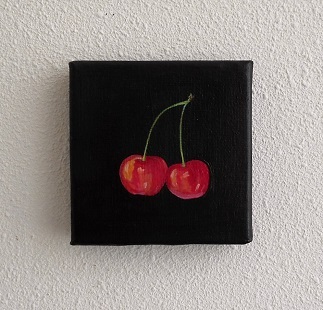 さくらんぼⅡ」 by m-t｜Artmeter｜暮らしを彩るアートが、きっと見つかる