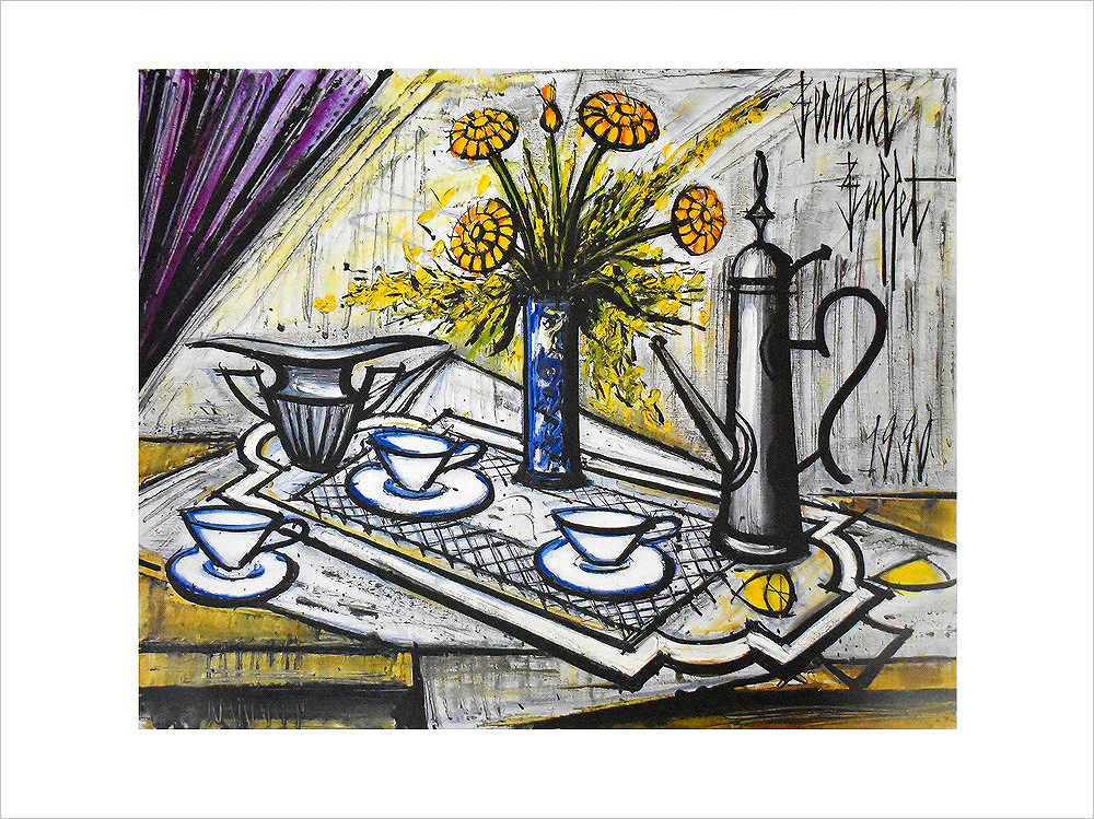 ベルナール・ビュフェ（Mourlot）工房リトグラフヴィンテージポスター