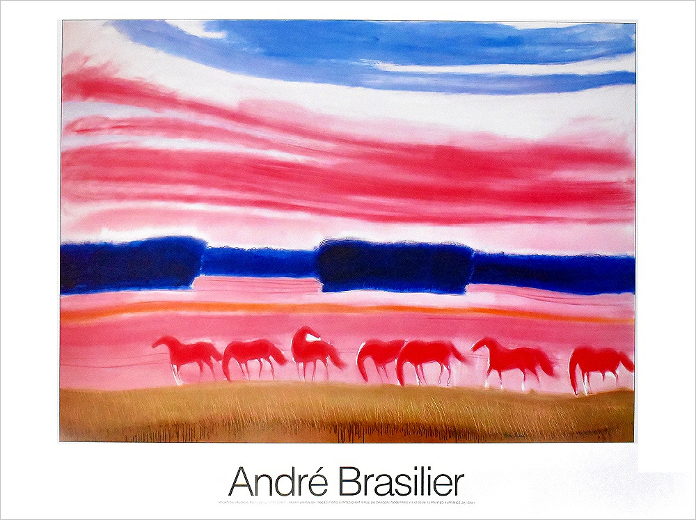 アンドレ・ブラジリエ ポスター バレス・デュ・バロワ A2352|アート