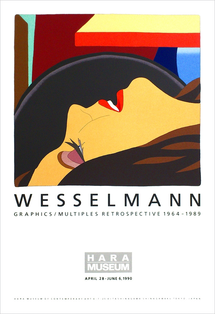トム・ウェッセルマン ポスター 原美術館 A2595|アート＆フレーム|絵と