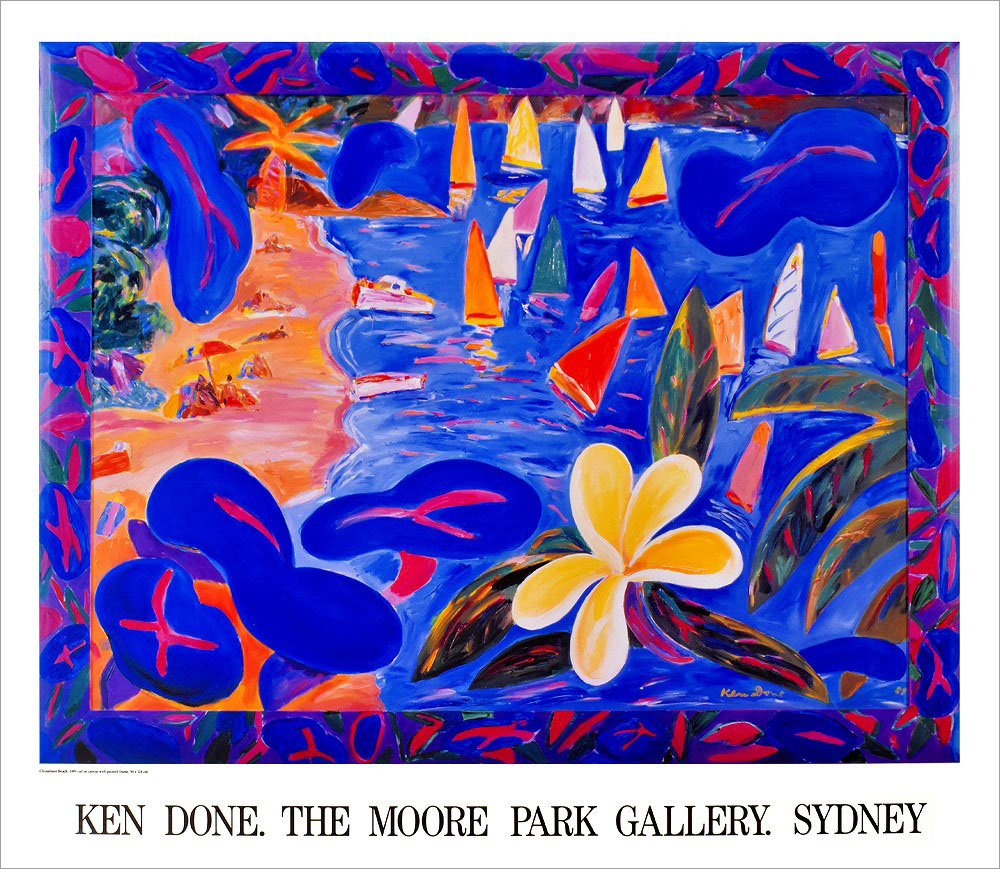 ケン・ドーン ポスター チャイナマンズ・ビーチ A2411|アート