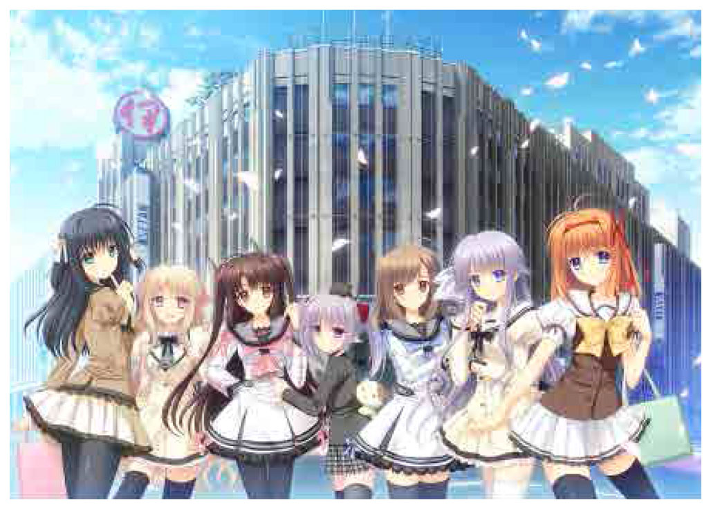 西又葵 絵画 (版画/ジクレー) ISETAN☆GIRL7DX. 8027|アート＆フレーム