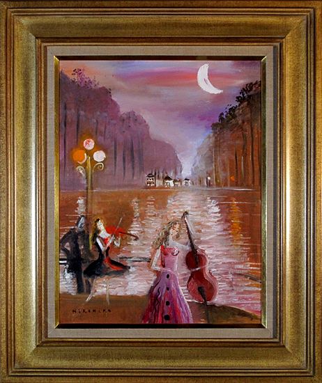 織田広比古「ブローニュの森で」卸価格販売