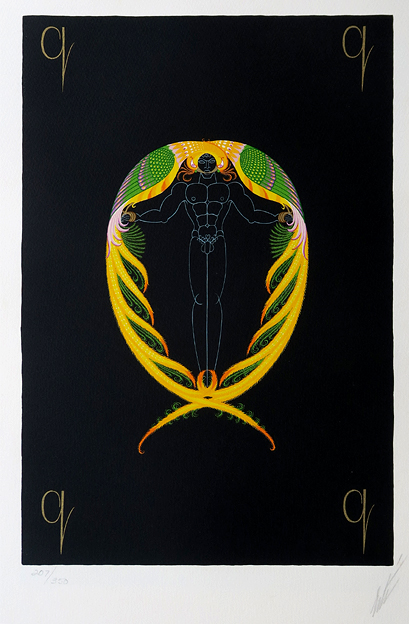 ✡️美術品#エルテ・アルファベットシリーズW(ダブル)#最後の