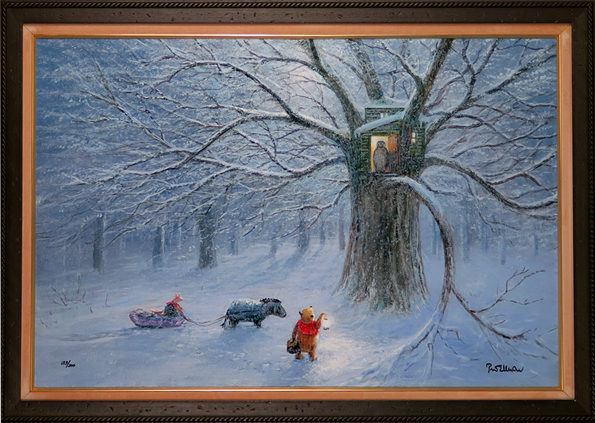 ピーター エレンショウ「Winter in the wood」卸売価格で販売