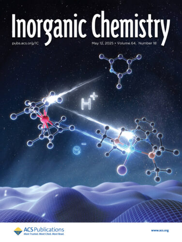 論文雑誌「Inorganic Chemistry」のカバーピクチャーを制作しました