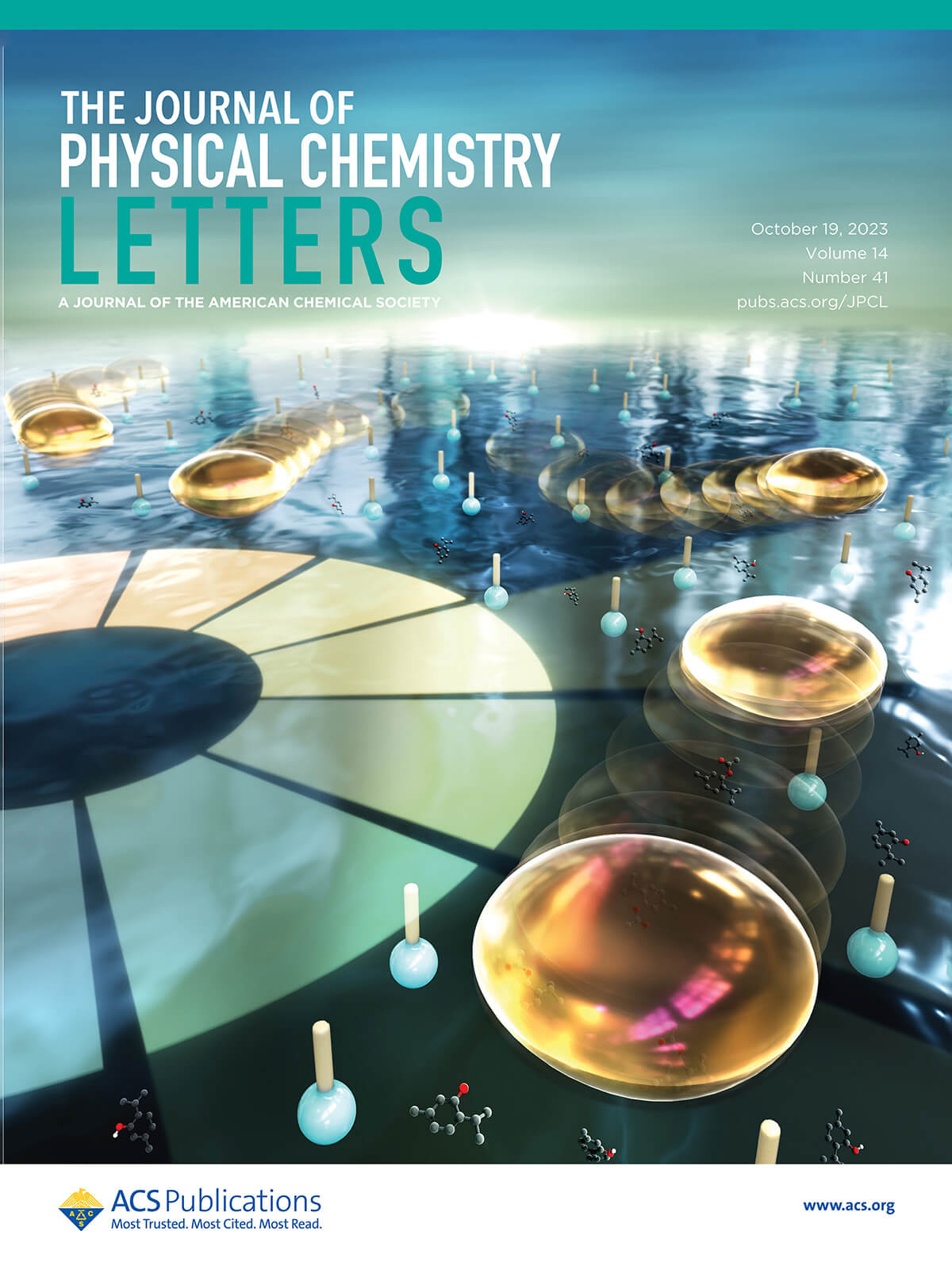 論文雑誌「The Journal of Physical Chemistry Letters」のカバー