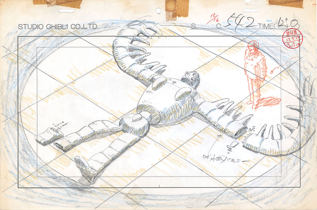 高畑・宮崎アニメの秘密がわかる。 スタジオジブリ・レイアウト展
