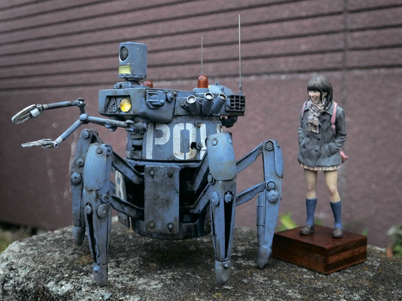 横山 宏のマシーネンクリーガー展 立体造形でみせる空想世界 | 八王子