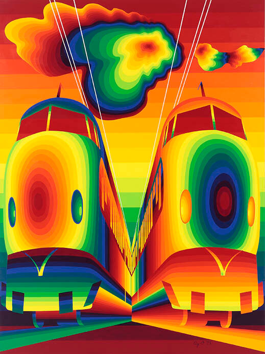 靉嘔 レインボー88 AY-O: RAINBOW 88 | 軽井沢ニューアート