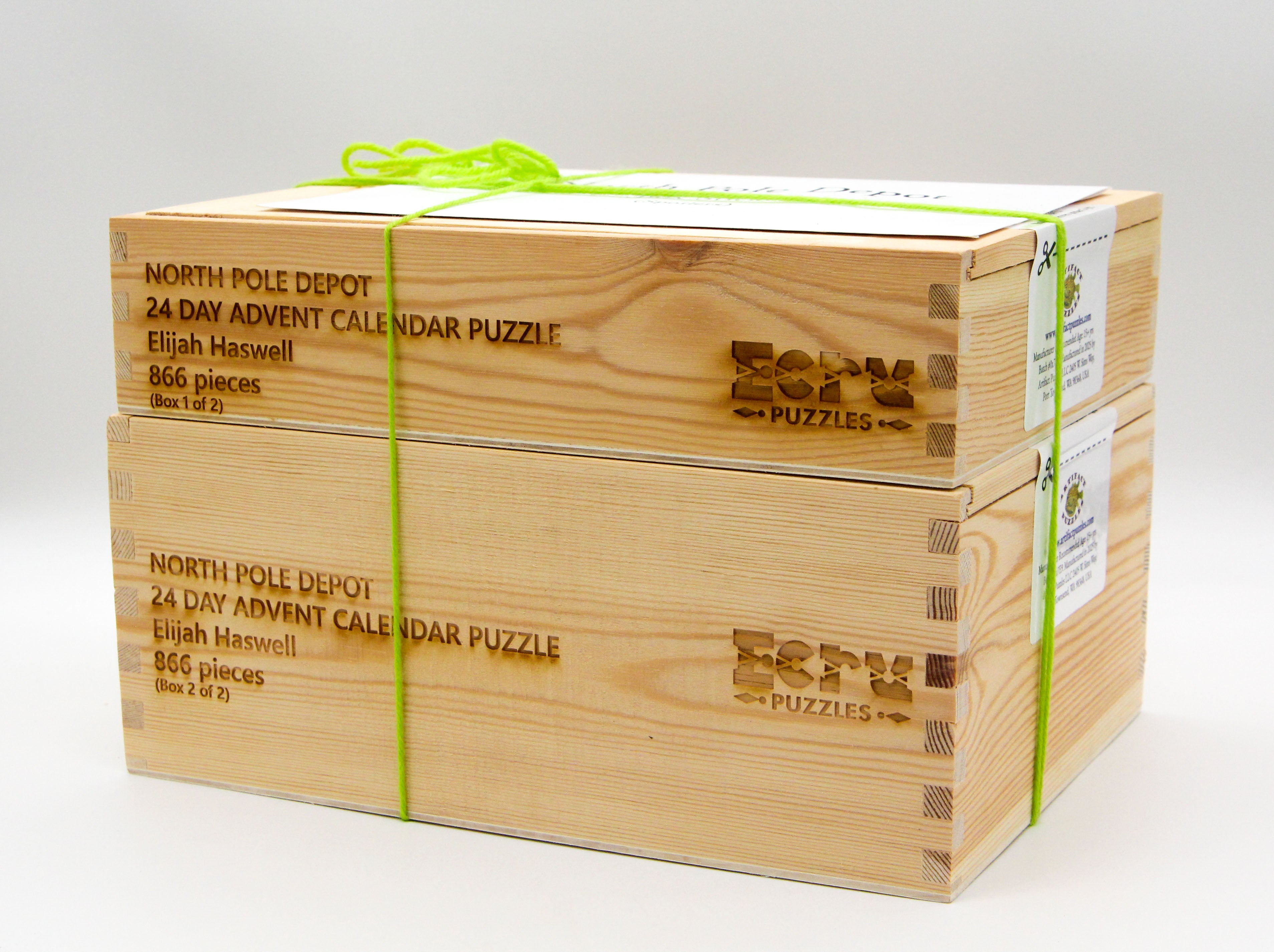 Ecru Puzzles - 24 Day Advent Calendar Elijah Haswell North Pole