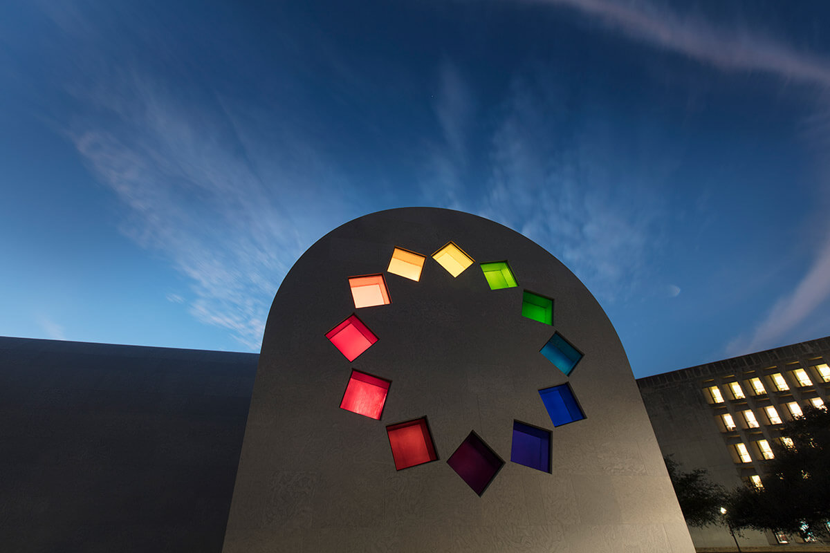 Ellsworth Kelly's chapel of colored light is realized at UT Austin