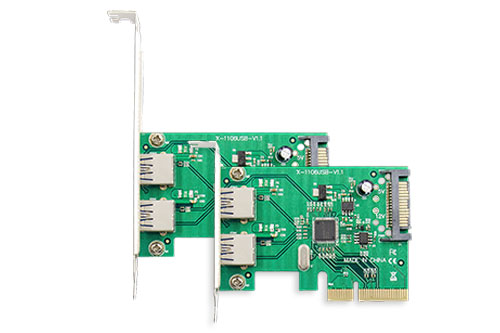 USB3.1ポートを増設するPCIE×4ボード「SD-PE4U31-B」