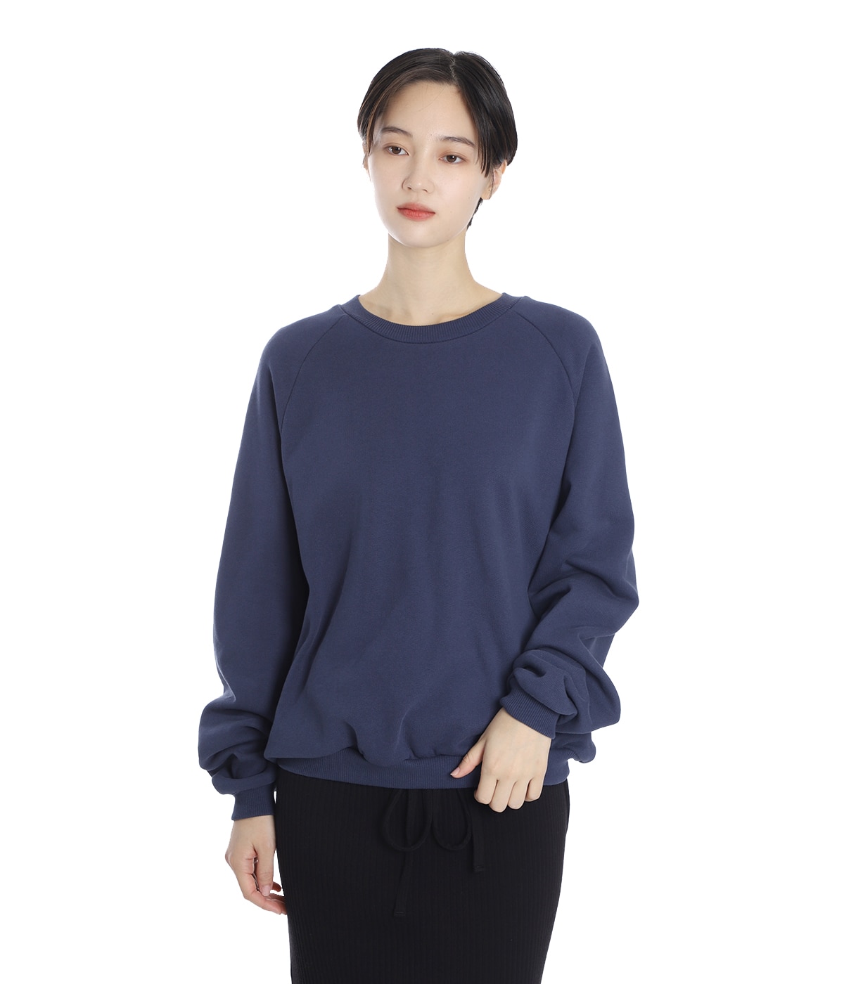 レディース】RIM RAGLAN SWEATSHIRT | Baserange(ベースレンジ