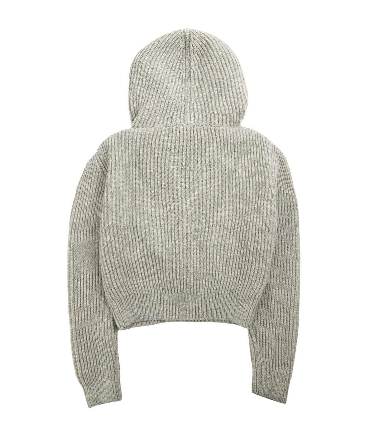 レディース】SHETLAND RIB STITCH HOODED CARDIGAN | FUMIKA_UCHIDA