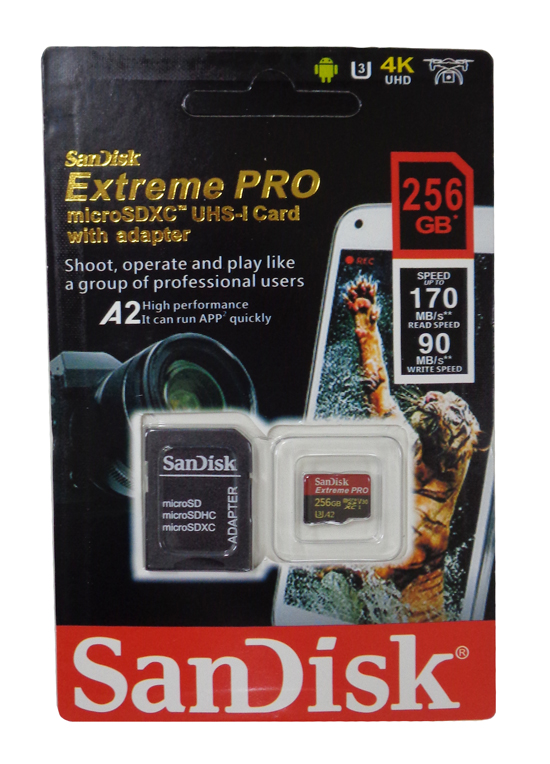 SanDisk ( サンディスク ) 256GB Extreme PRO microSDXC A2 SDSDQX