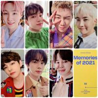 BTS - Memories 2021 Blu ray Photocards | Stay DeLulu!