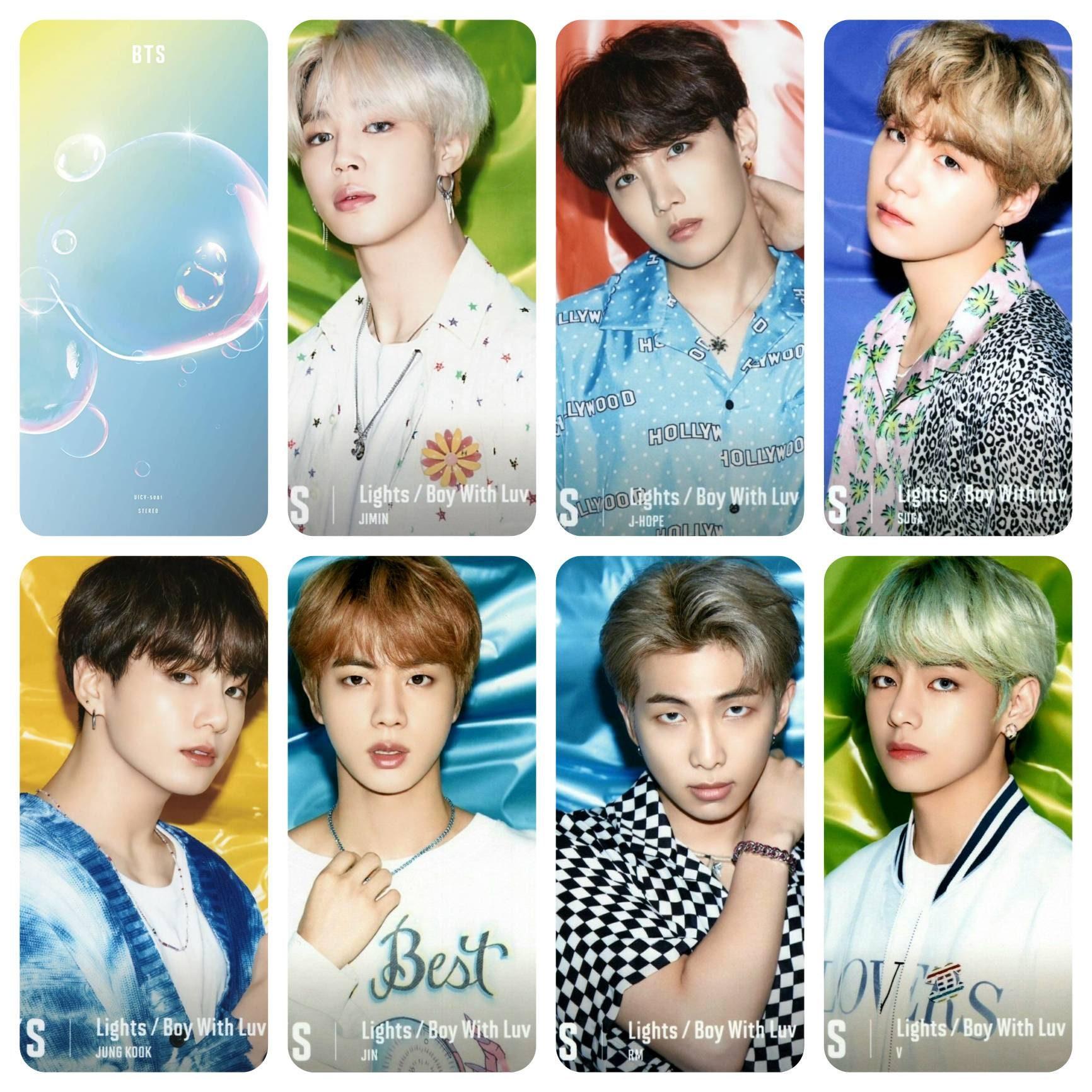 BTS x Lights/Boy with Luv Photocards | Stay DeLulu!