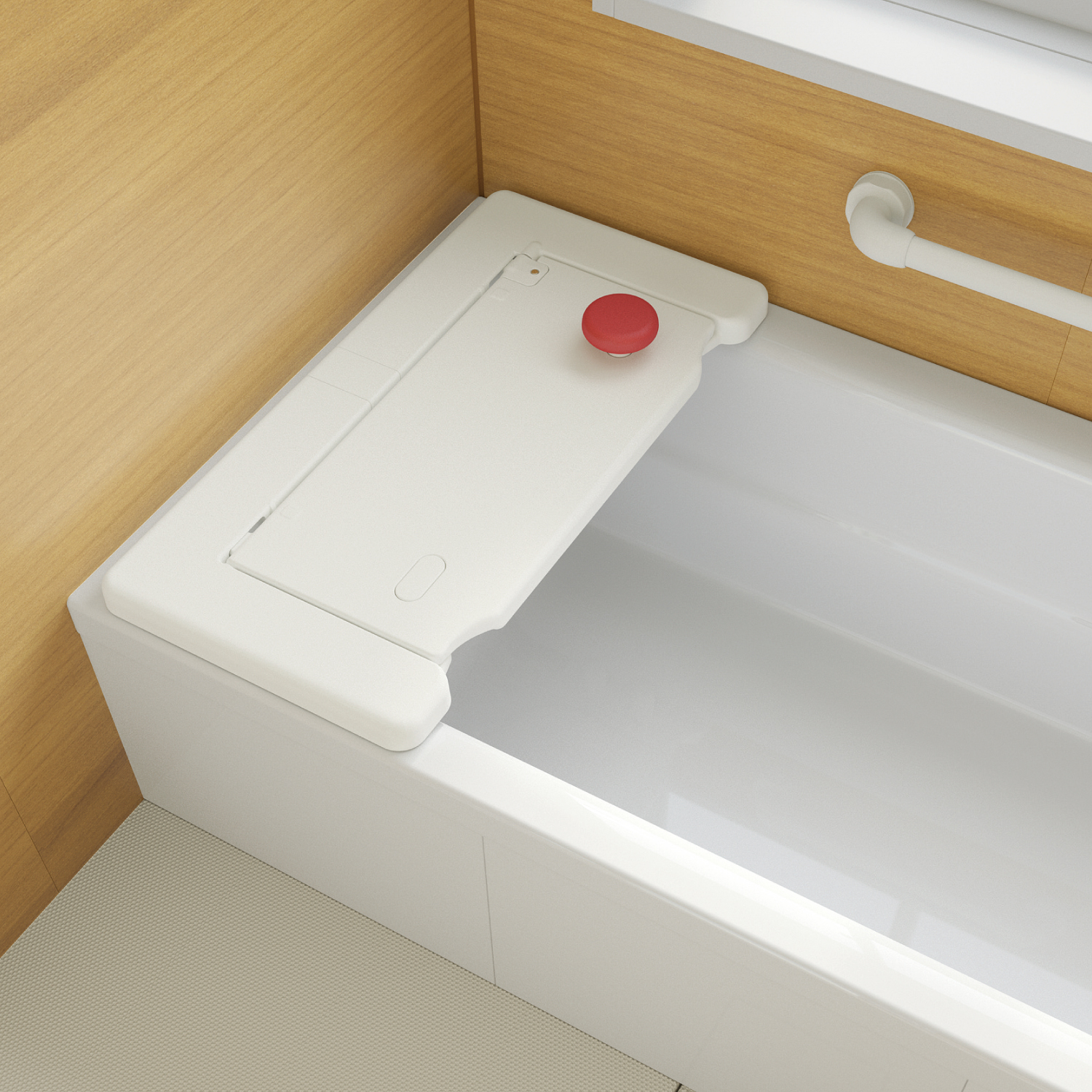 バスボード H-S / H-L はねあげくん | 【安寿】の介護用品 | アロン化成