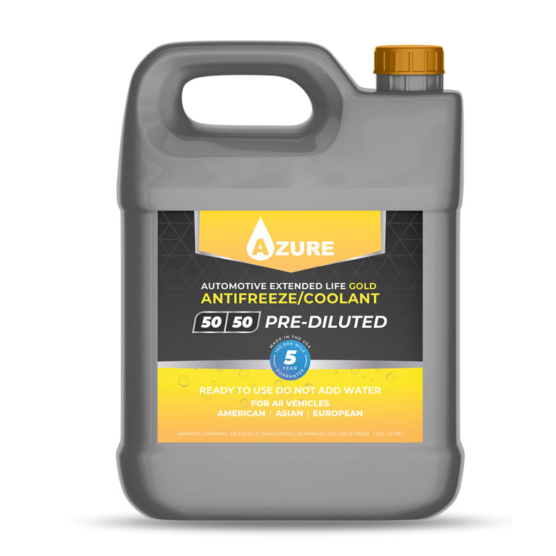 AZURE Automotive All Vehicles Extended Life GOLD - Azure Coolant