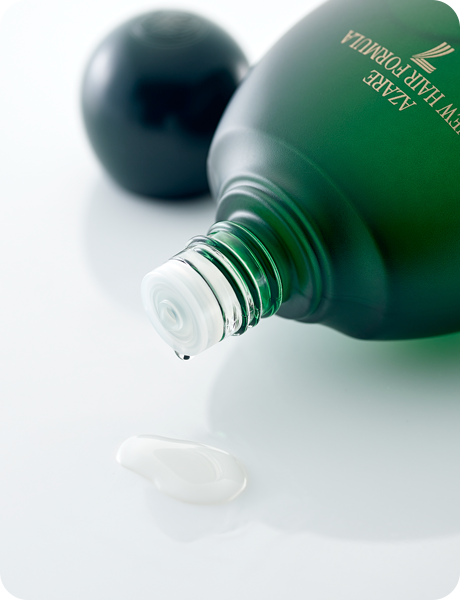 ニューヘアーフォミュラー(7)＜薬用育毛剤＞｜製品のご案内｜アザレ化粧品