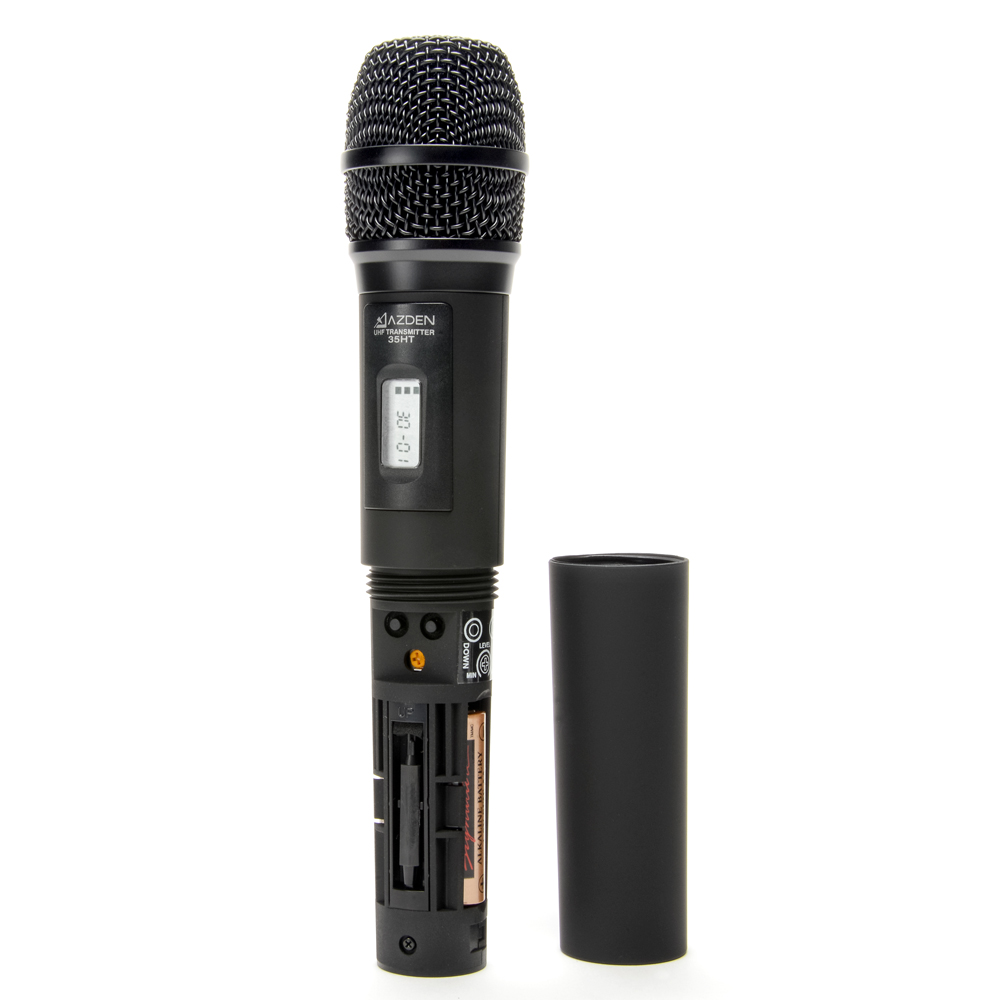 35HT Handheld Microphone/Transmitter - Azden