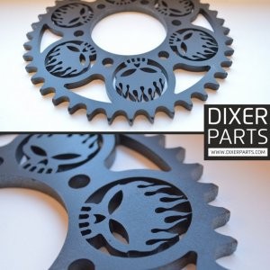 DIXER PARTS製 ゼファー1100用デザインリアスプロケット｜AxxL