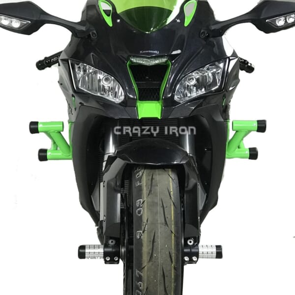 ZX-10R(11-21)用スライダー付 レースアーマーで車体をガード｜AxxL