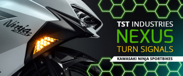 NINJA400 専用 カスタムLEDフロントウインカー｜AxxL