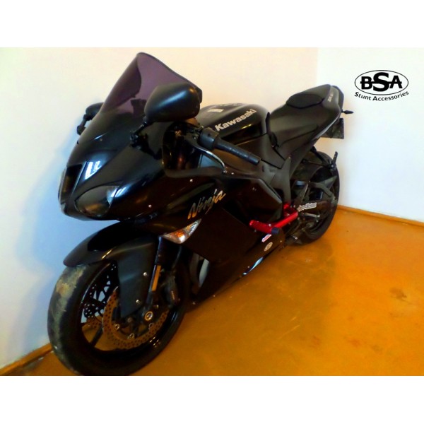 ZX10R (06-07) 用 スライダー付レースアーマーで車体をガード｜AxxL