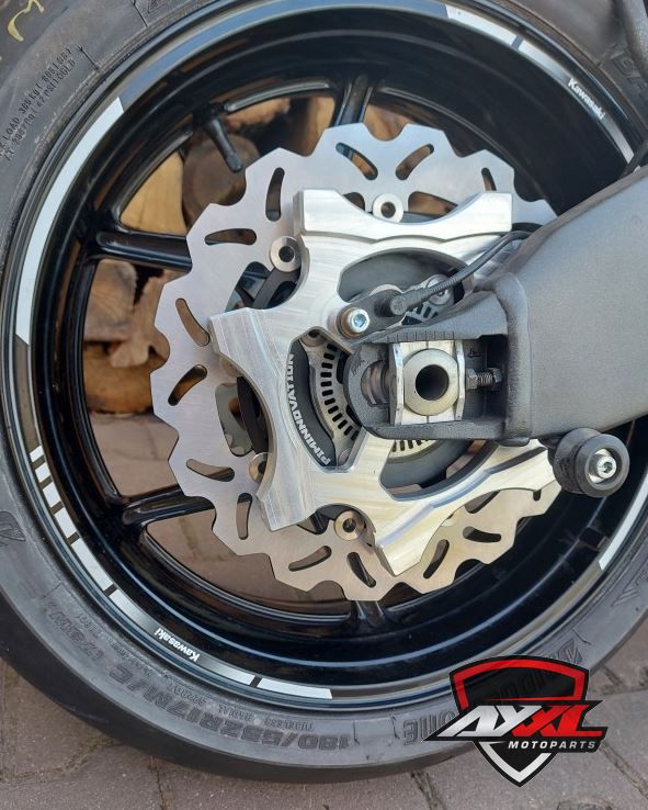 ZX6R(13-22) トリプルキャリパー ブラケット ハンドブレーキ｜AxxL