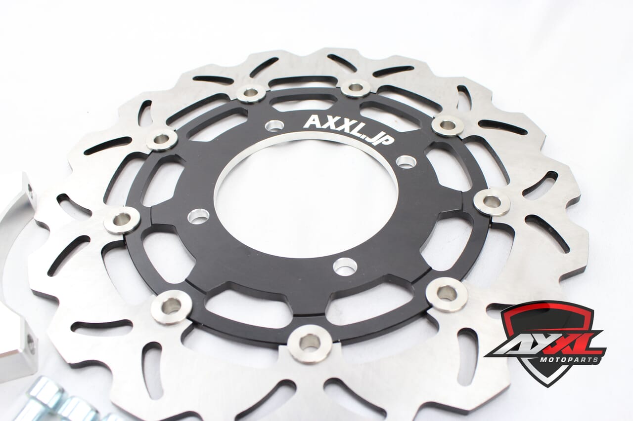 ZX6R(13-22) トリプルキャリパー ブラケット ハンドブレーキ｜AxxL