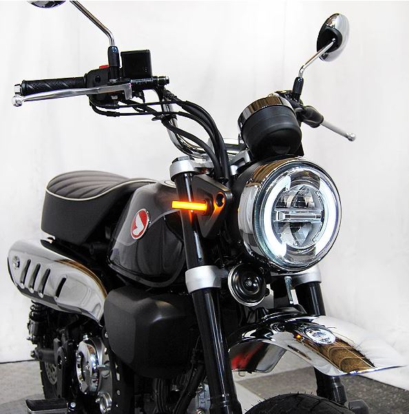 NRC製 MONKEY125 用 LEDフロントウィンカー｜AxxL