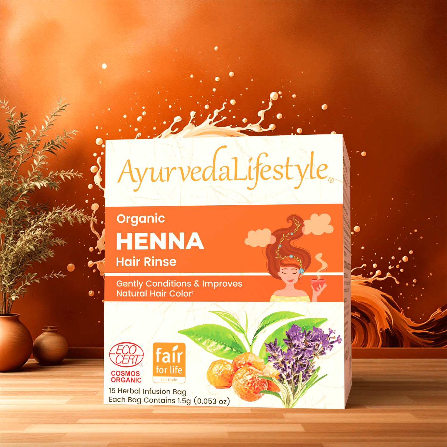 ヘナ* オーガニック H ヘア リンス – Ayurveda Lifestyle Japan