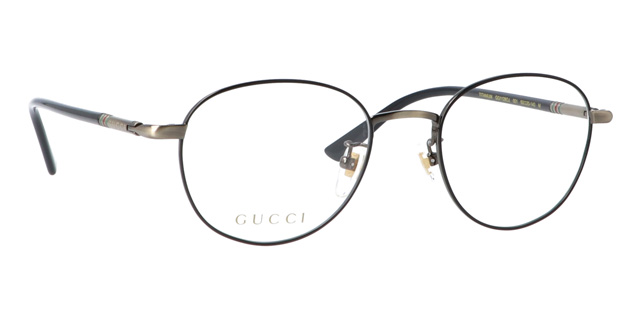 GUCCI 正規品 グッチ ボストン ブラック/アンティークゴールド チタン
