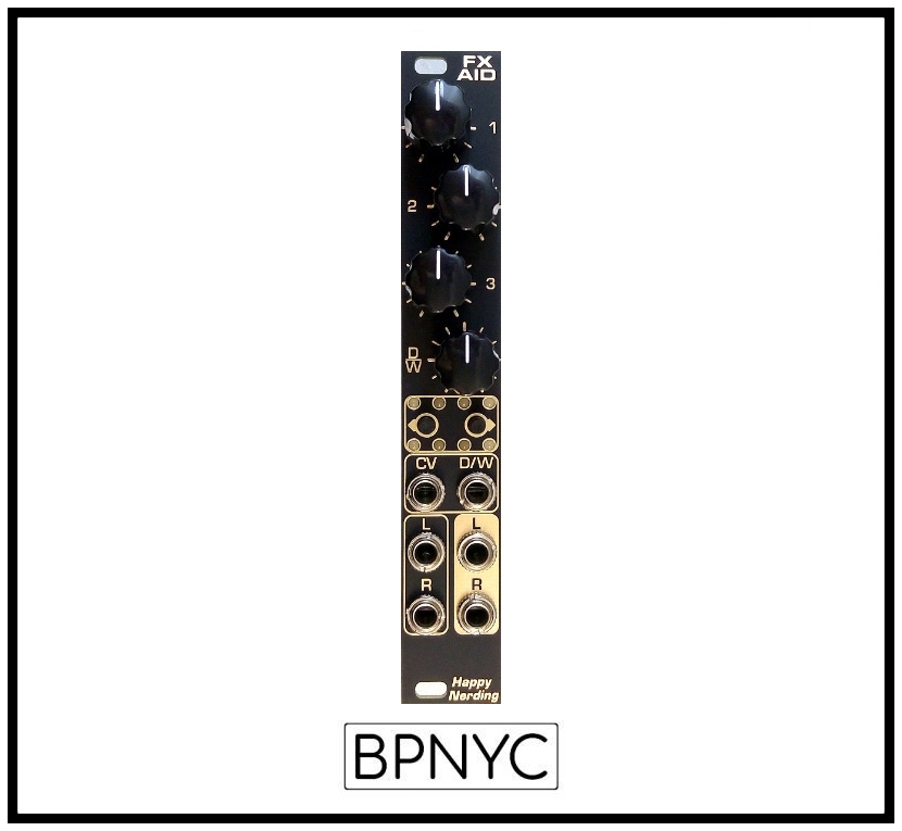 Happy Nerding FX Aid XL モジュラーシンセサイザー Happy Nerding FX