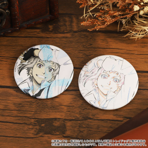 文豪ストレイドッグス 原画缶バッジ 中島敦&太宰治&芥川龍之介: キャラ