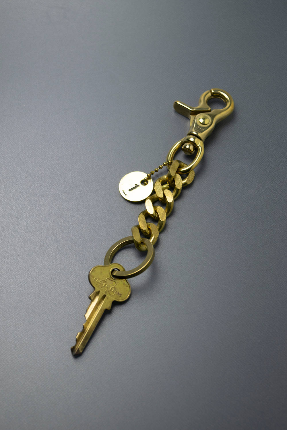 BELIEVE IN MIRACLE - 【ラスト1点】チェーンキーホルダー [ゴールド