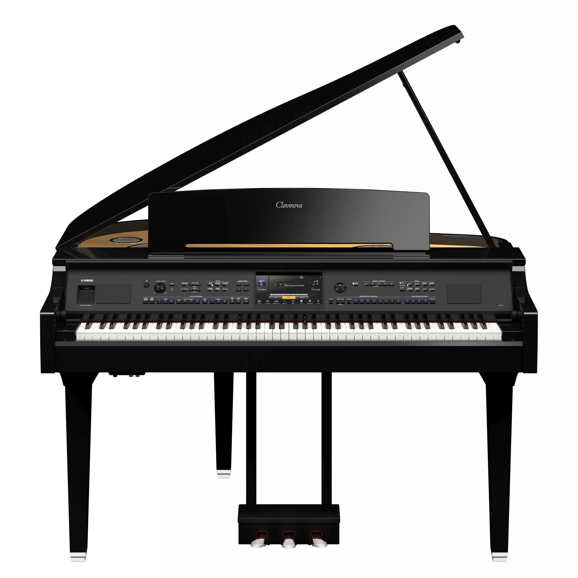 Yamaha CVP909GP-PE Polished Ebony Digital Piano | Bonners Music